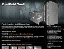 Tablet Screenshot of die-moldtool.com